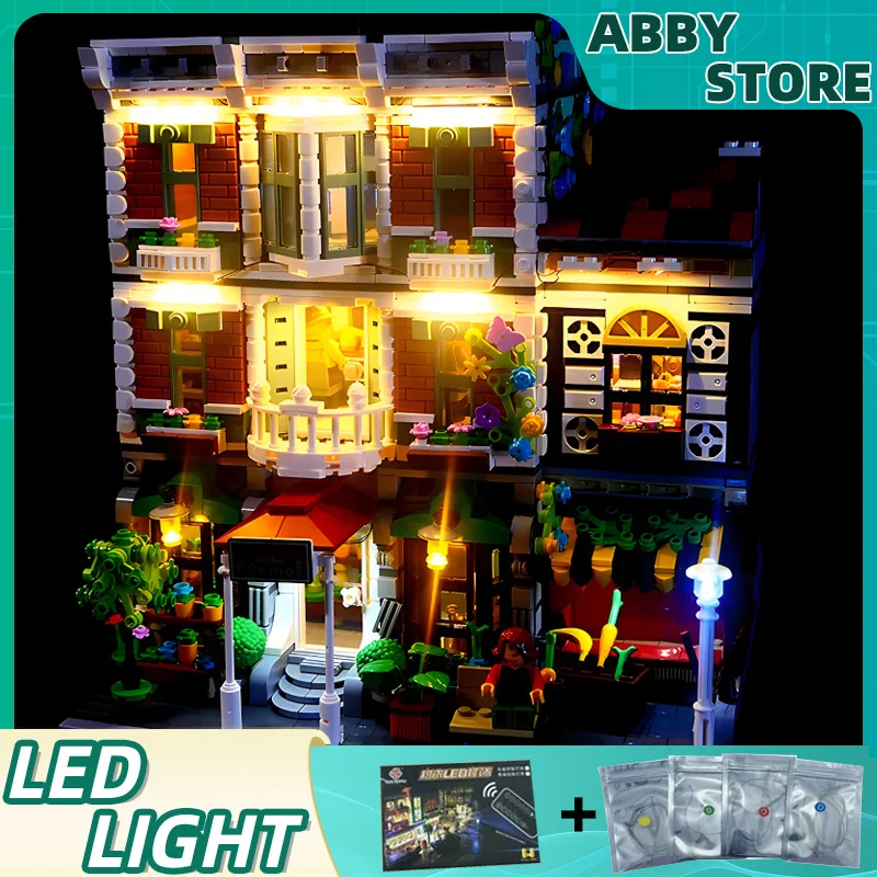 

DIY RC LED Light Kit For LEGO 10200 BRICKS & BLOOMS - Modular Garden Centre (Only LED Light,Without Blocks Model)