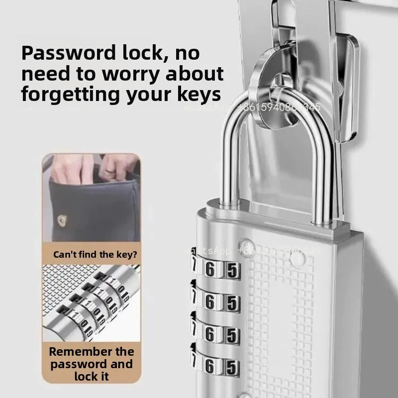 Outdoor Waterproof Password Padlock Keypad Code Lock Home Cabinet Dormitory Security Lock