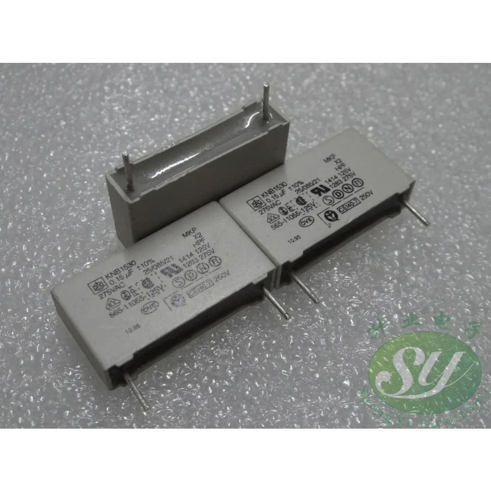 

10PCS ISKRA KNB1530 0.15uf/275vAC 150nf u15 154 Brand New 22mm Film Capacitor