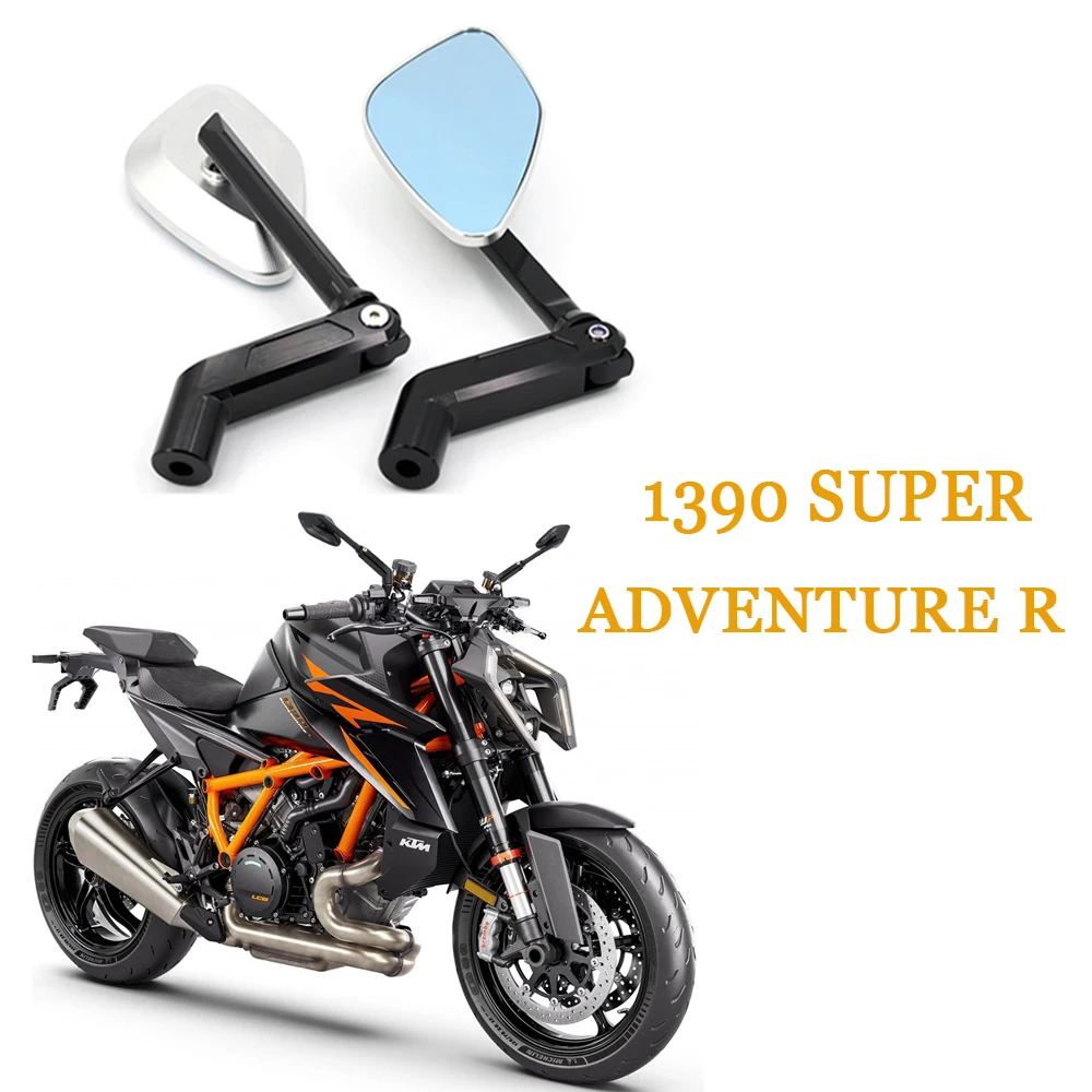 

For 1390 Super Adventure R Accessories Motorcycle Foldable Mirror Rearview Mirror Rotating Mirrors Side Mirror CNC Aluminum Kits