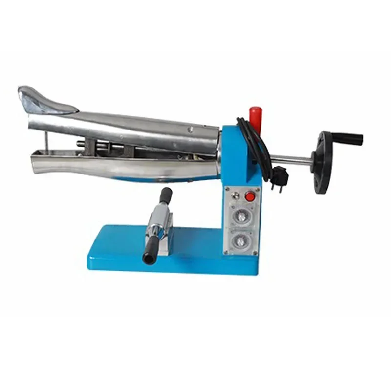 Nueva máquina moldeadora de botas grande, máquina de eliminación de arrugas con manivela, soporte para calzado con calefacción, equipo para hacer calzado, Repa