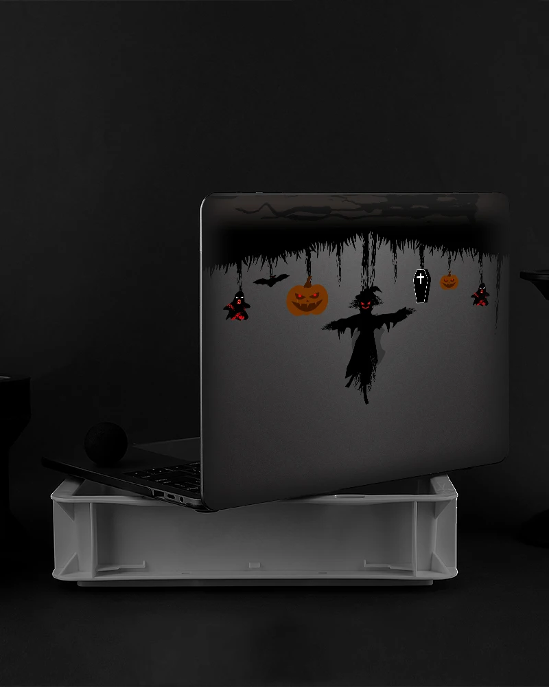 Halloween Laptop Case For Macbook Air 13 2025 Case M2 M3 M4 Chip Model A3240 Cover for Air 15 M4 2025 A3241 M3 M2 15.3 Case