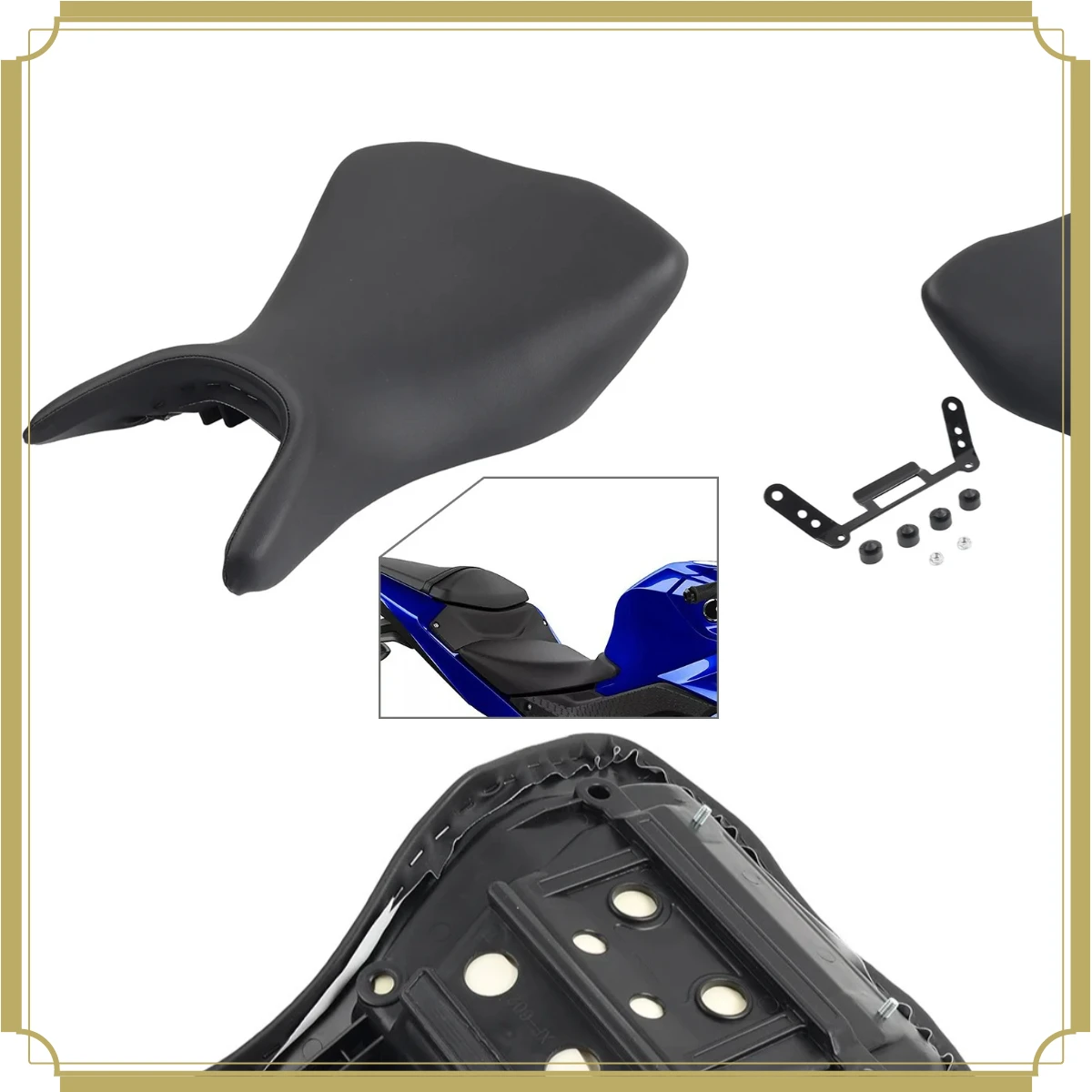motorcycle-for-yamaha-yzf-r3-r25-2015-2025-seat-cushion-accessories-pu-leather-cushion-cover-front-driver-seat-black-rear