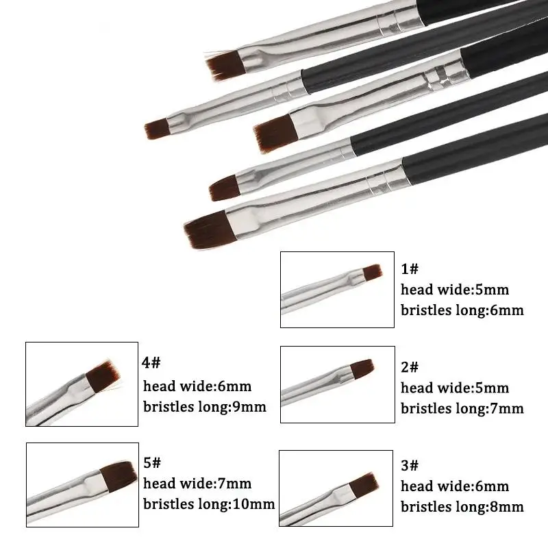 

Soft Nylon Dental Resin Brushes Professional Teeth Modeling Composite Filling Pen Household DIY Art Painting Accessories