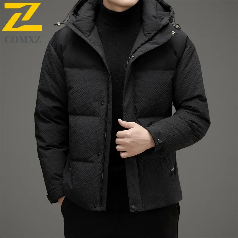 Men's solid color pure cotton Windbreaker Water-Resistant Outdoor Coat for Hiking Camping Fishing Autumn Winter Sportwear Jacket