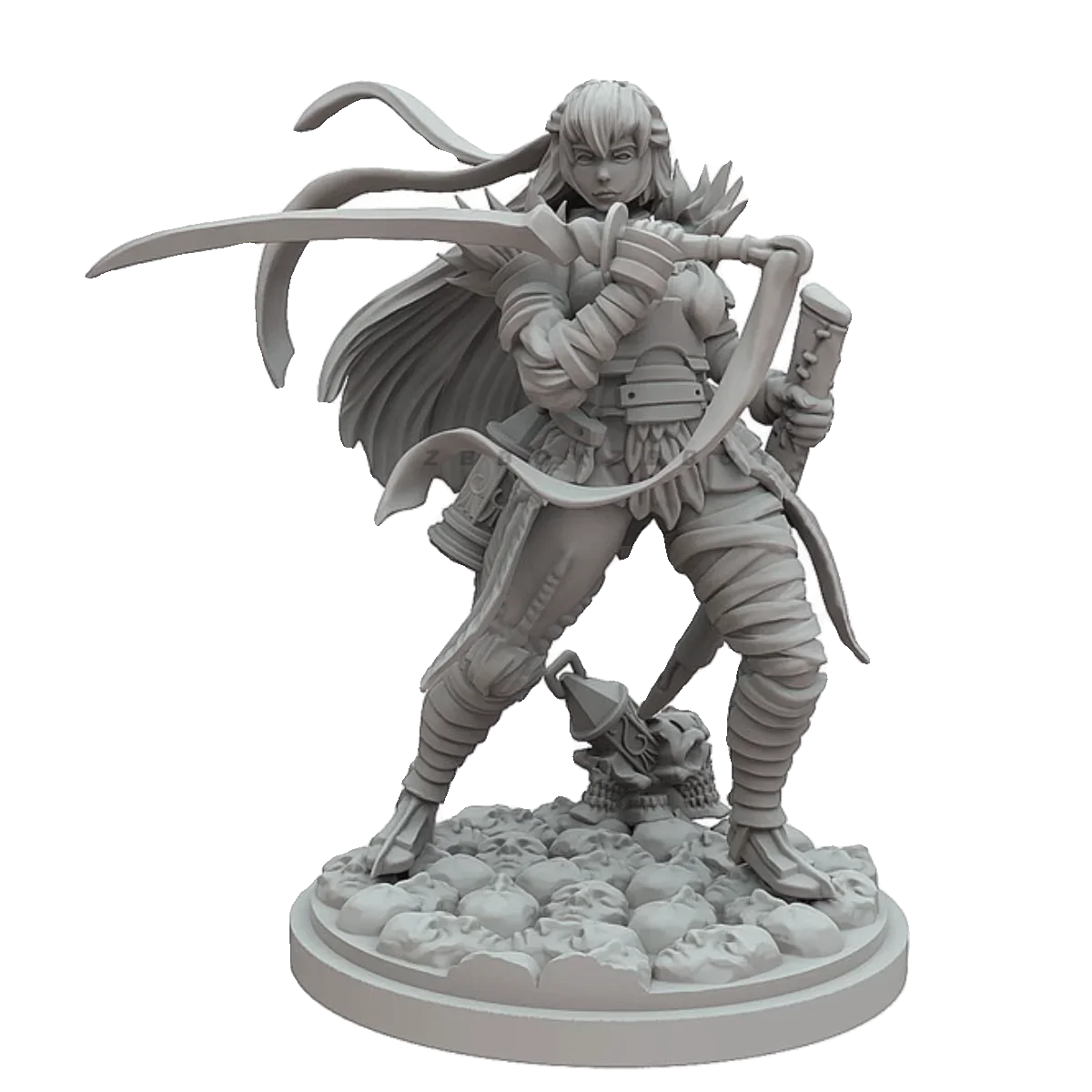 38mm Resin model kits figure beauty colorless and self-assembled A-1569B