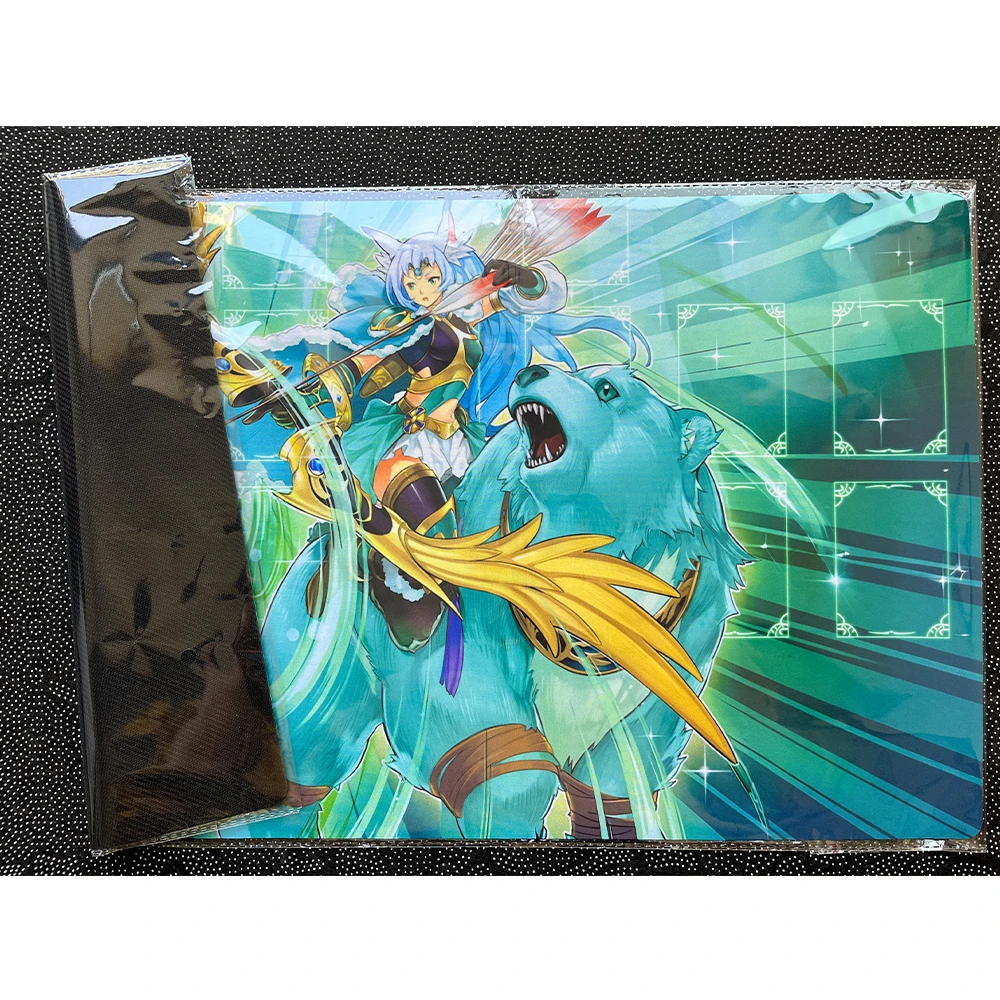 Yugioh Playmat with Zones Apollousa, Bow of the Goddess TCG CCG OCG Trading Card Game Mat Yu-Gi-Oh Mats-D186