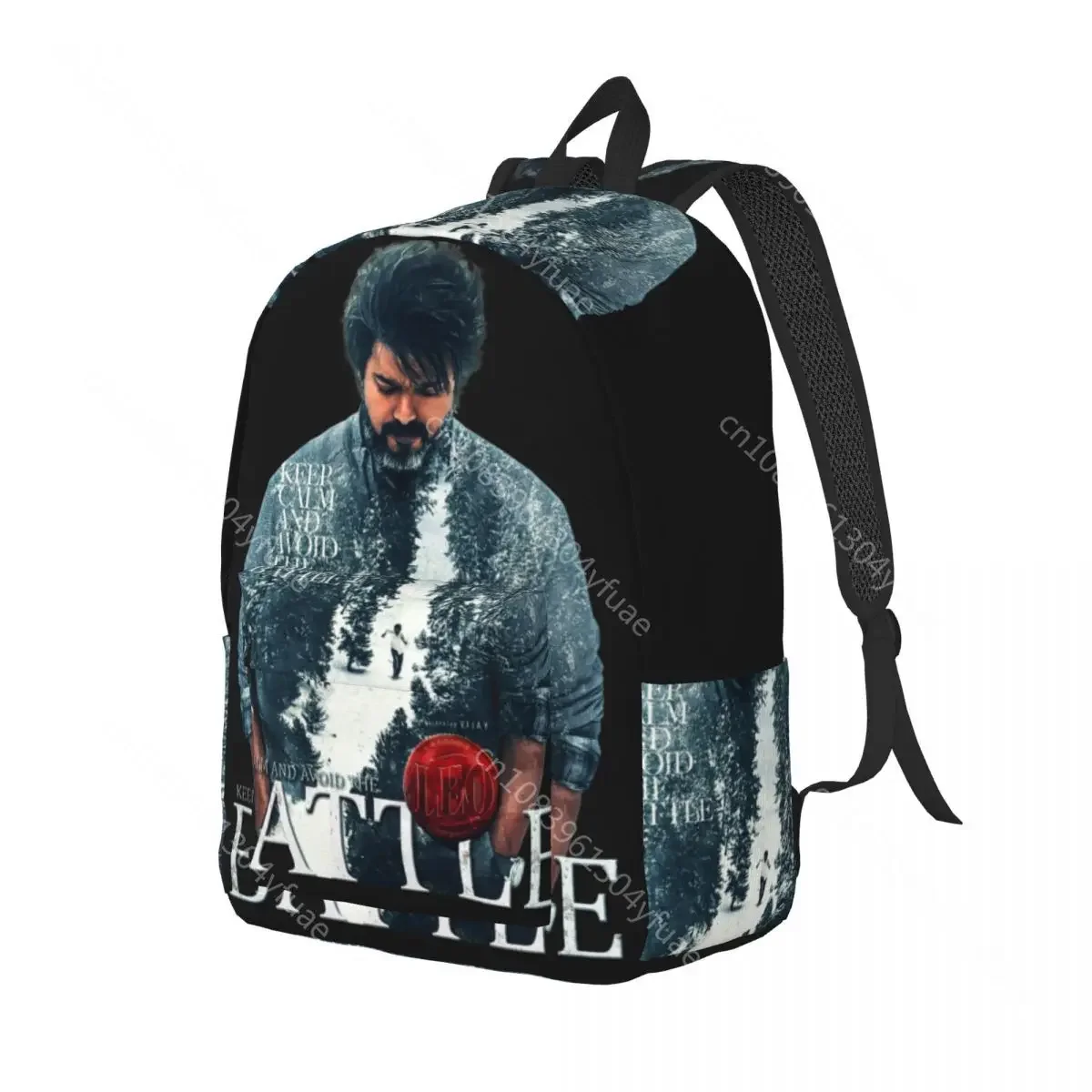 Leo Movie Backpack Vijay Kawaii Backpacks Women Men Cycling Large School Bags High Quality Rucksack