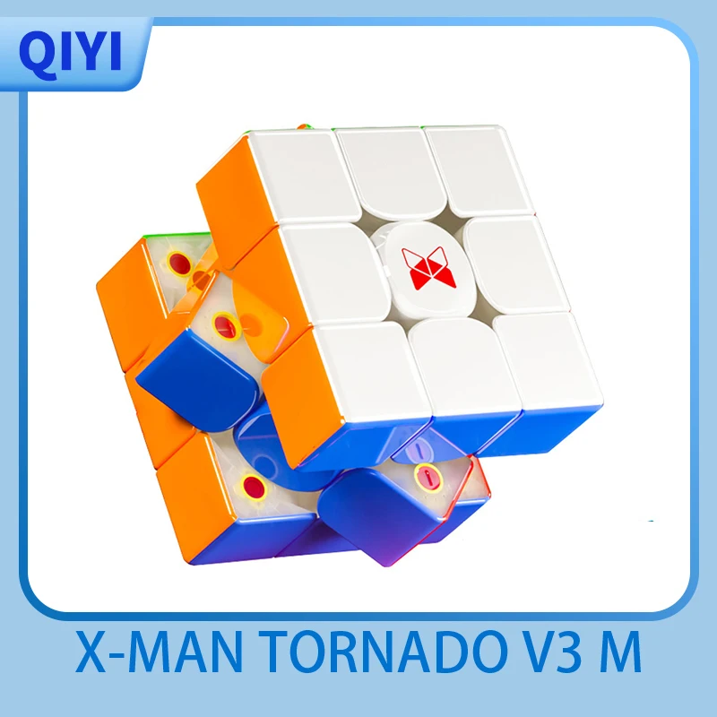 QiYi X-Man Tornado V3M Pioneer UV 3x3 Wersja Magnetic Magic Speed Cube Qiyi XMD Tornado V3 M Wersja flagowa Puzzle Toys