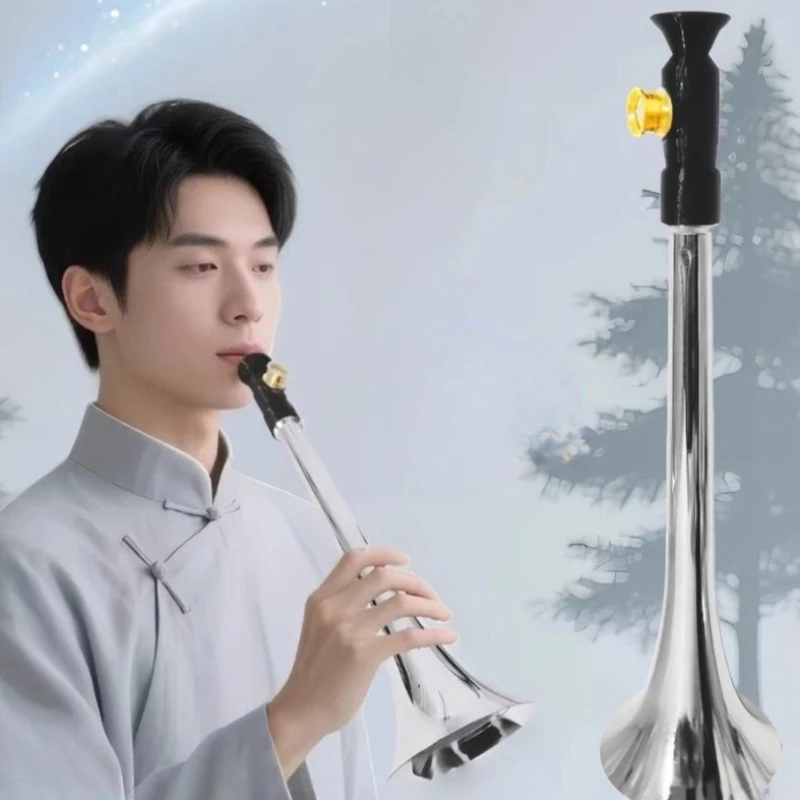 

Креативная профессиональная портативная труба Sheng Horn для взрослых, начинающих, играющих в флейте Kazuoo, латунные инструменты ручной работы, музыкальный Suona