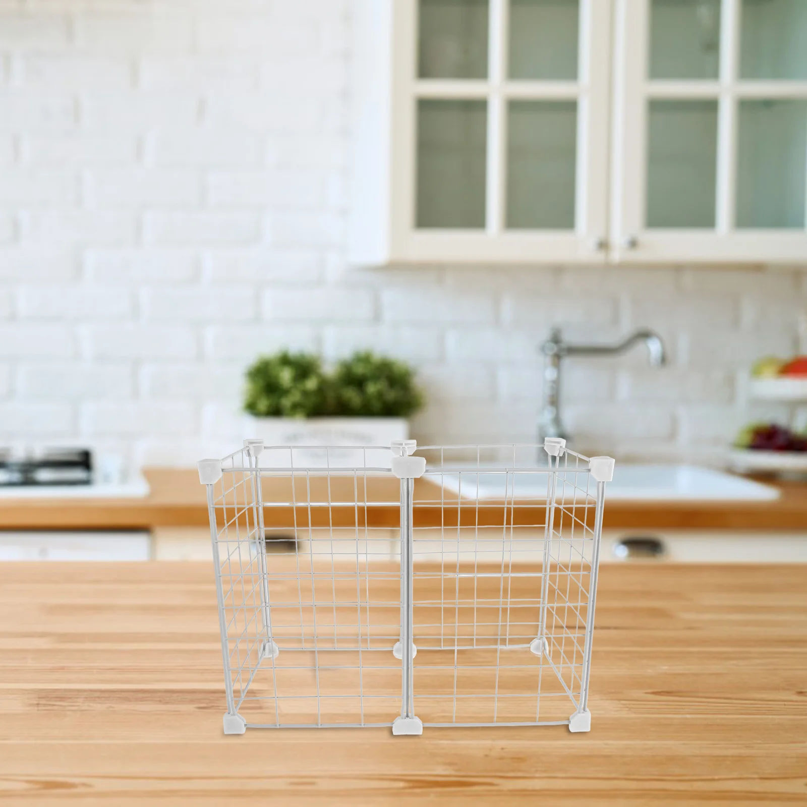 

Storage Bin Upright Divider Metal Wire Basket Deep Chest Refrigerator Organizer Food Storage Container Household Baskets Freezer