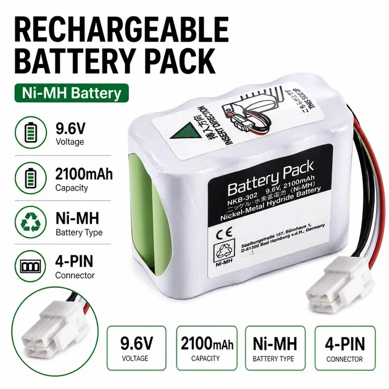 for NKB-302 X064 OPV-1500 OPV-1500K Photoelectric Sensor Battery Replacement Compatible with Applicable Models High Quality