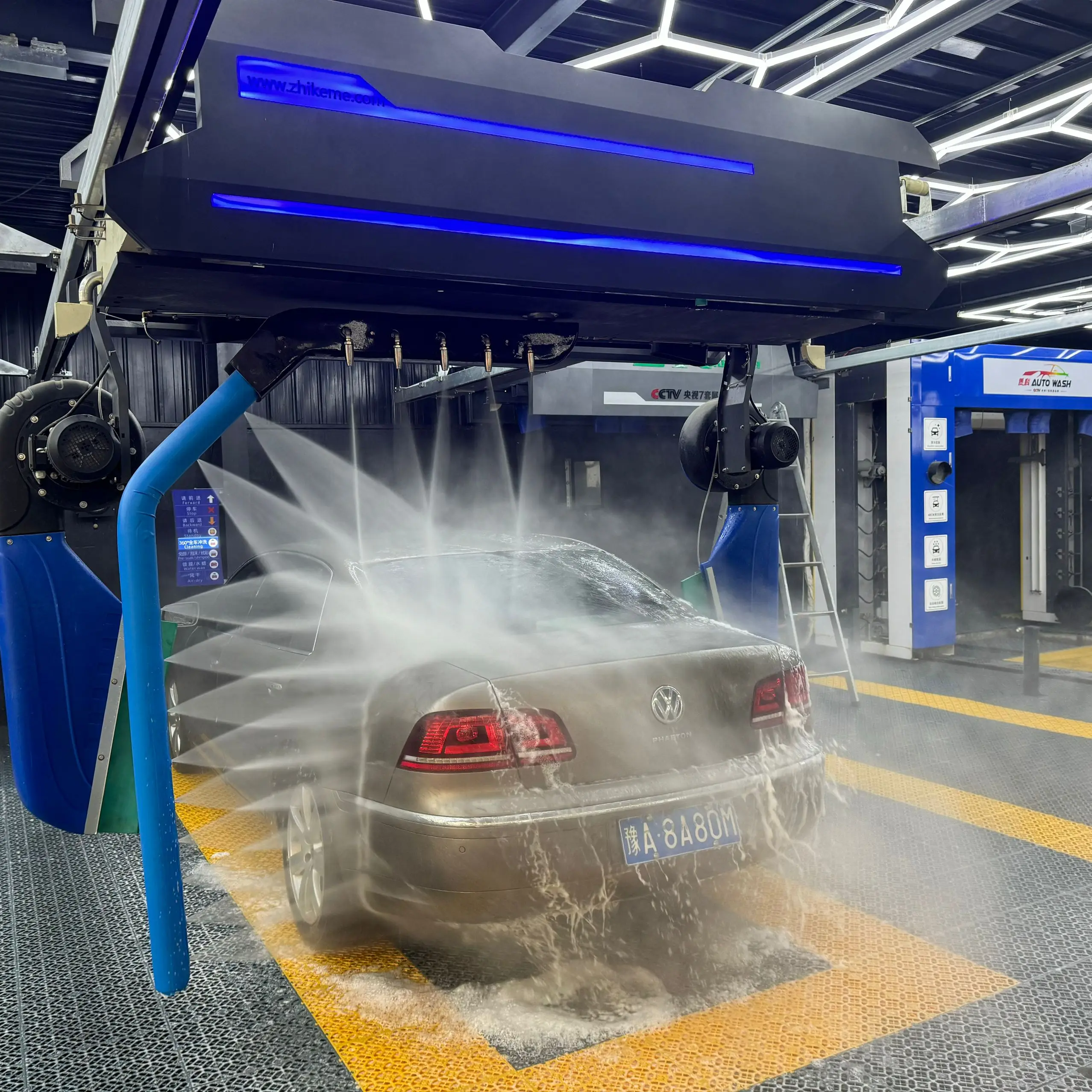 Máquina automática sin contacto para equipos de lavado de autos