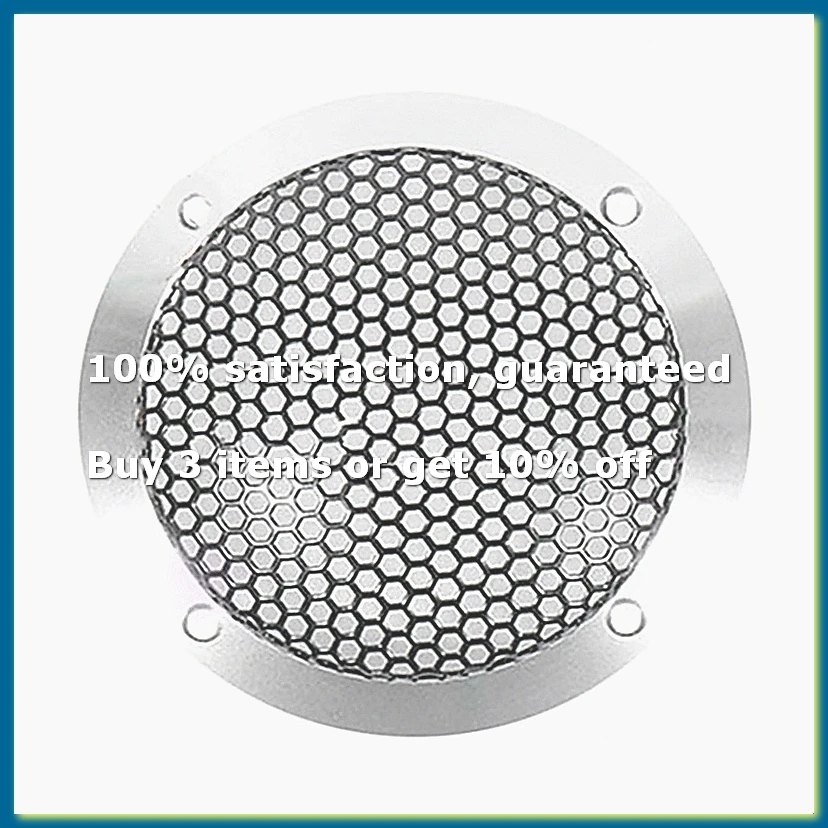 grelha-de-protecao-para-tweeter-automotivo-de-aluminio-3-polegadas-malha-metalica-completa-para-melhoria-de-Audio-prata