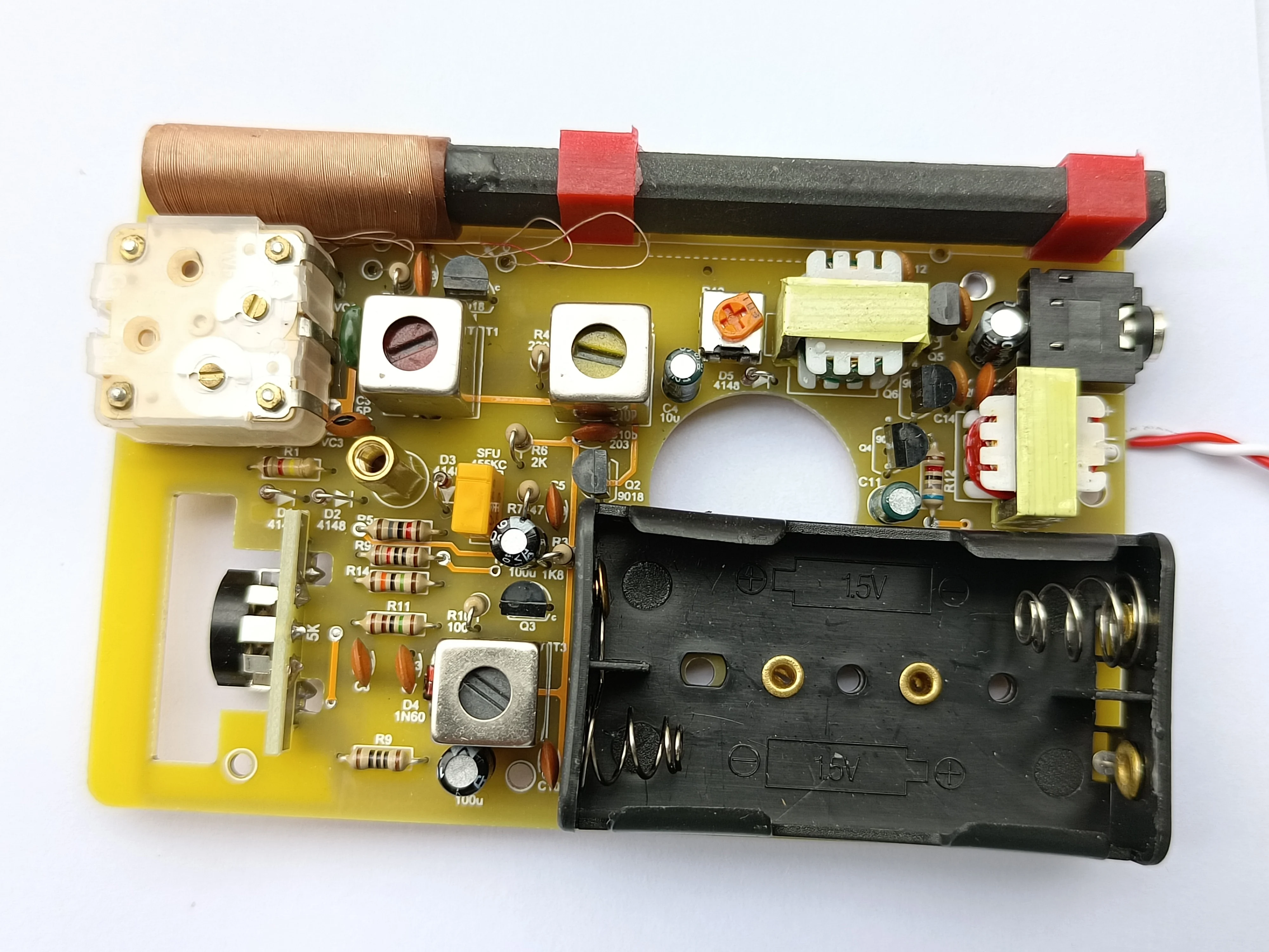 

Набор из 2P3, школьный радиоэксперимент, энтузиаст «сделай сам», FM AM, средняя волна