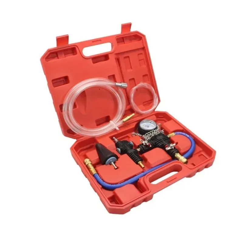 

New for Coolant Refill Tool Kit Water Antifreeze Changer with Adapter Car Radiator Coolant System Vacuum Purge 1Set