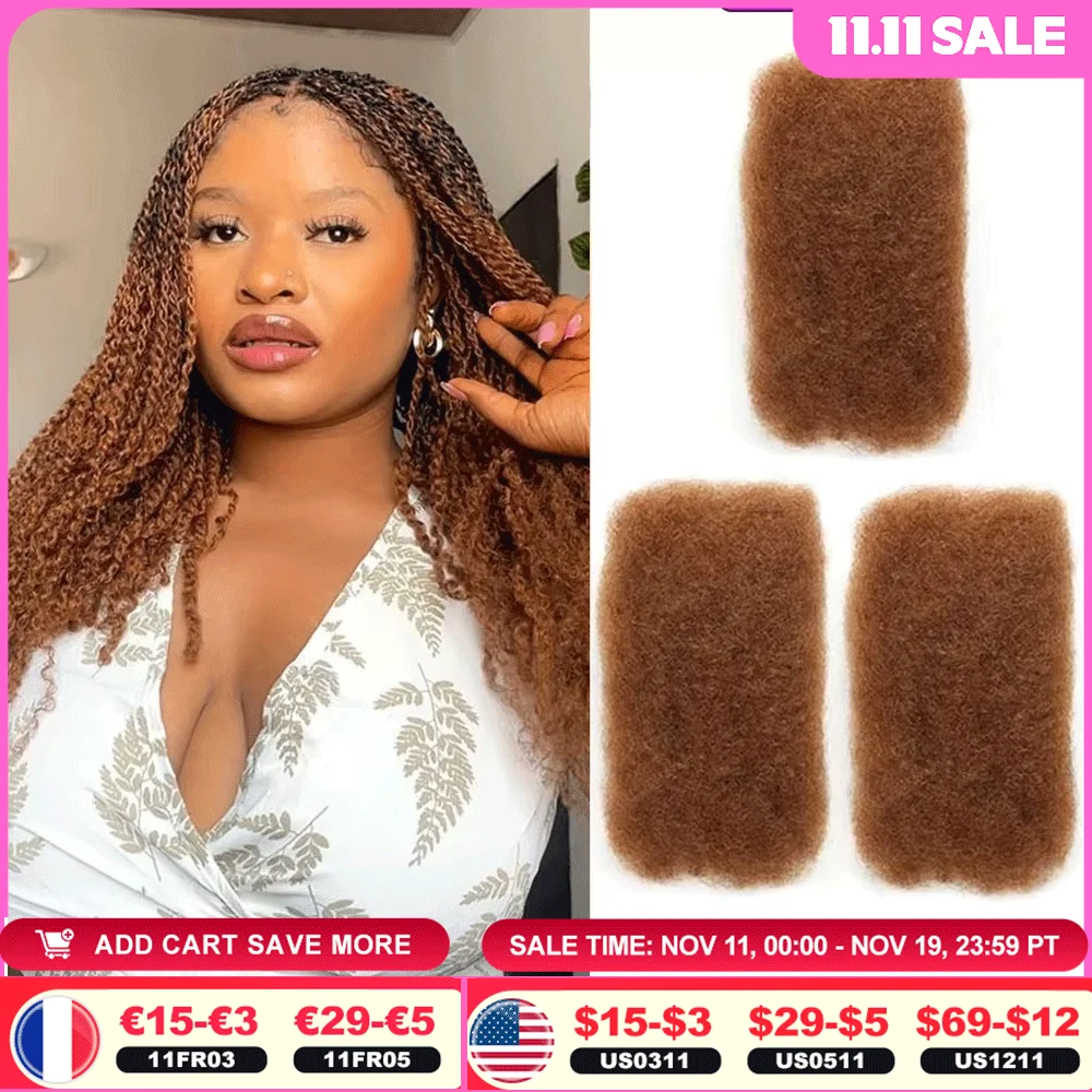 Włosy naturalne afro kinky bulk do zaplatania, mini twist, QVR, afro kinky bulk, dredy, naprawa loków.