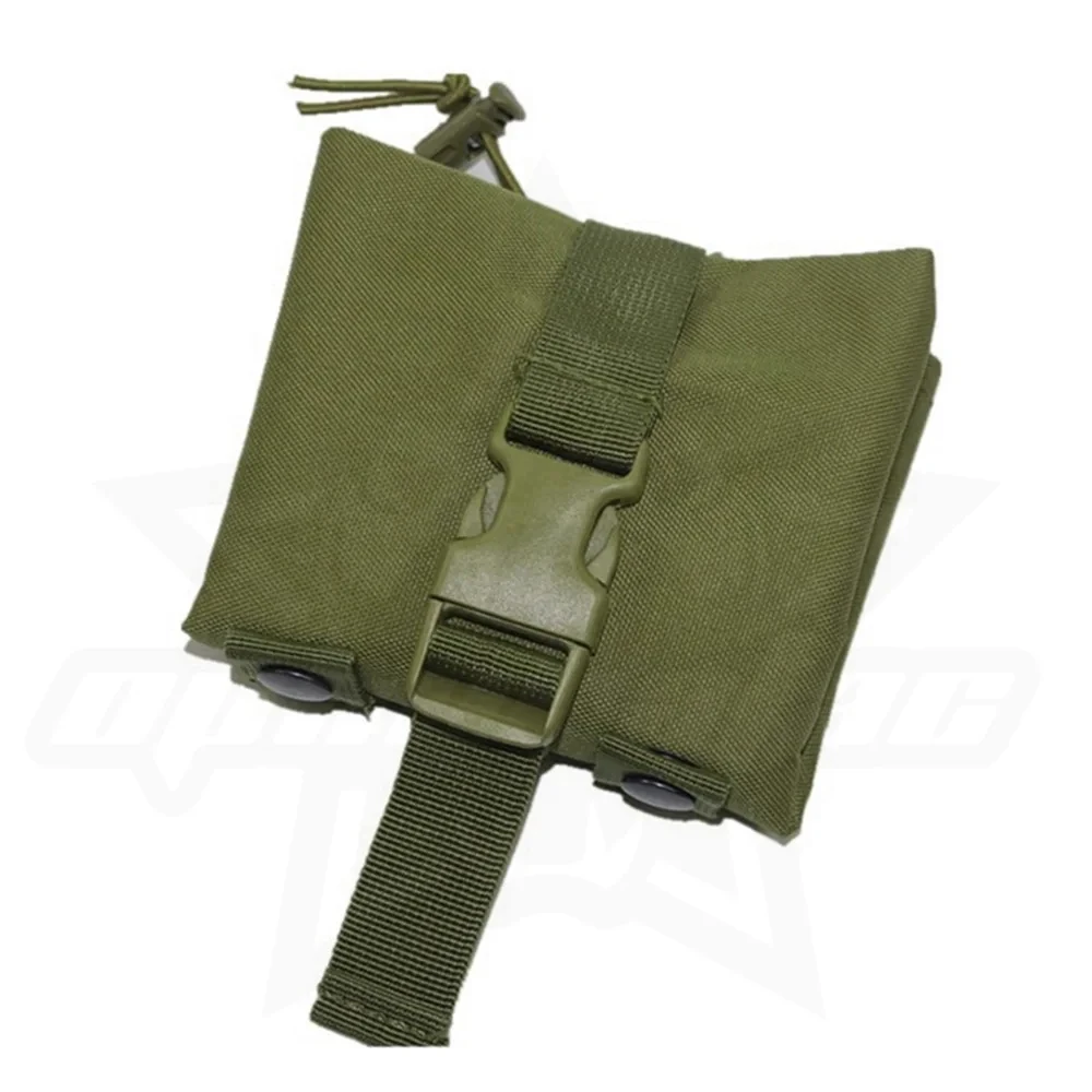 Molle 折りたたみダンプドロップマガジンポーチエアガン Qutdoor ハイキング狩猟アクセサリー EDC 折りたたみ式回復 MagHolster ウエストバッグ