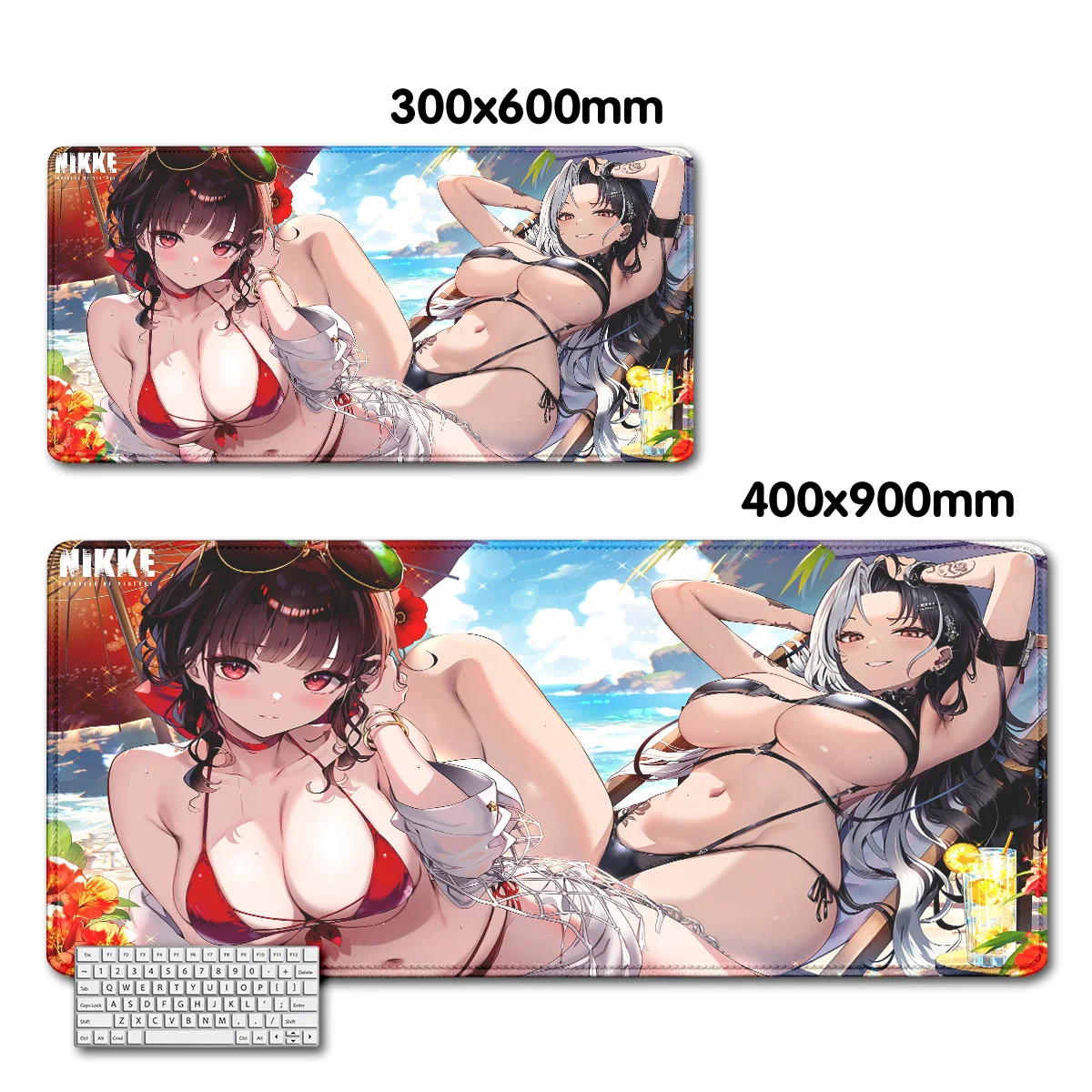 Game sexy girl Goddess of Victory Nikke Large mouse pad Gaming Accessories Mouse Mat Keyboard Mat PC Desk Pad Computer mousepad