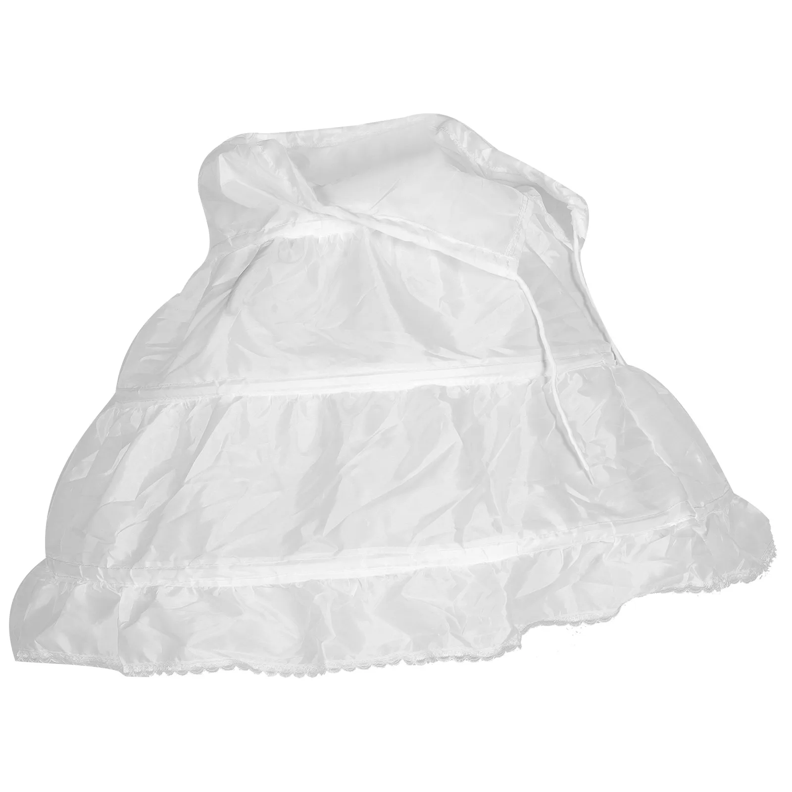 

Kids Underskirt No Steel Soft Comfortable Liner for Girls Party Gown Lolita Dress Wedding Flower Girl Tutu Skirt