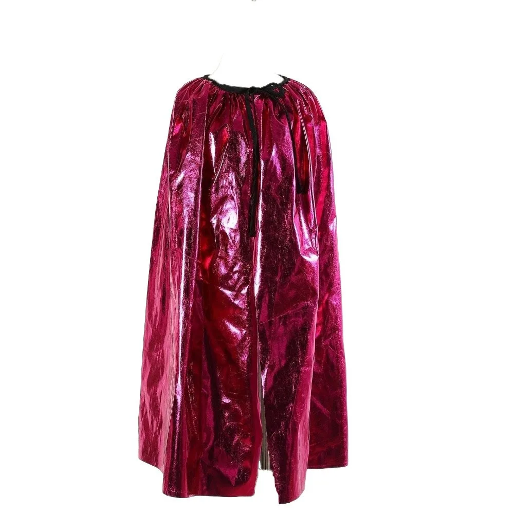 

Punk Multipurpose Grim Reaper Cloak Coat Nightclub Bar Dress Halloween Kids Cape Long Cosplay Costume Witches Robes Wizard