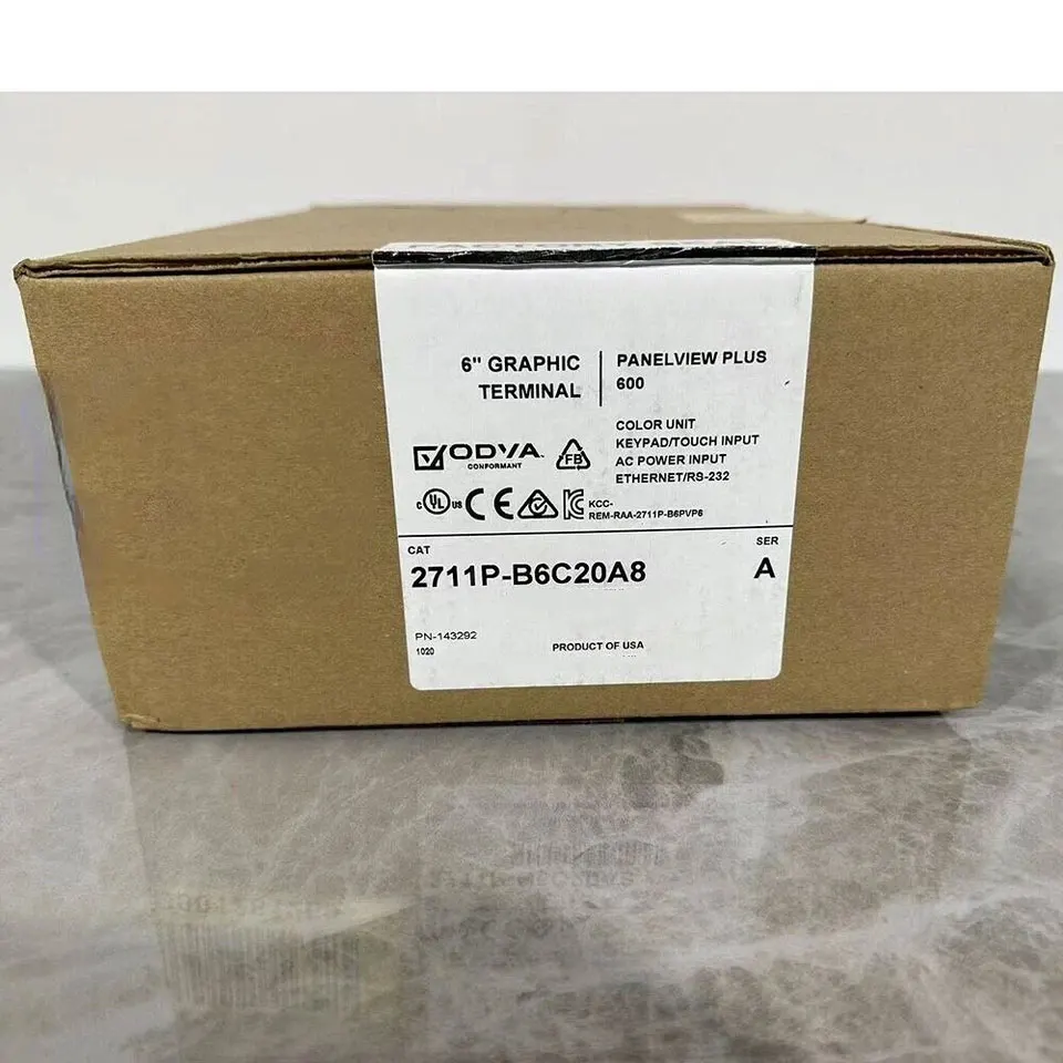 

Абсолютно новый 2711P-B6C20A 2711P-B6C1D 2711P-B6C5D 2711P-B6M5D8 2711P-B6M5A8 2711P-B6M5D с гарантией один год ​