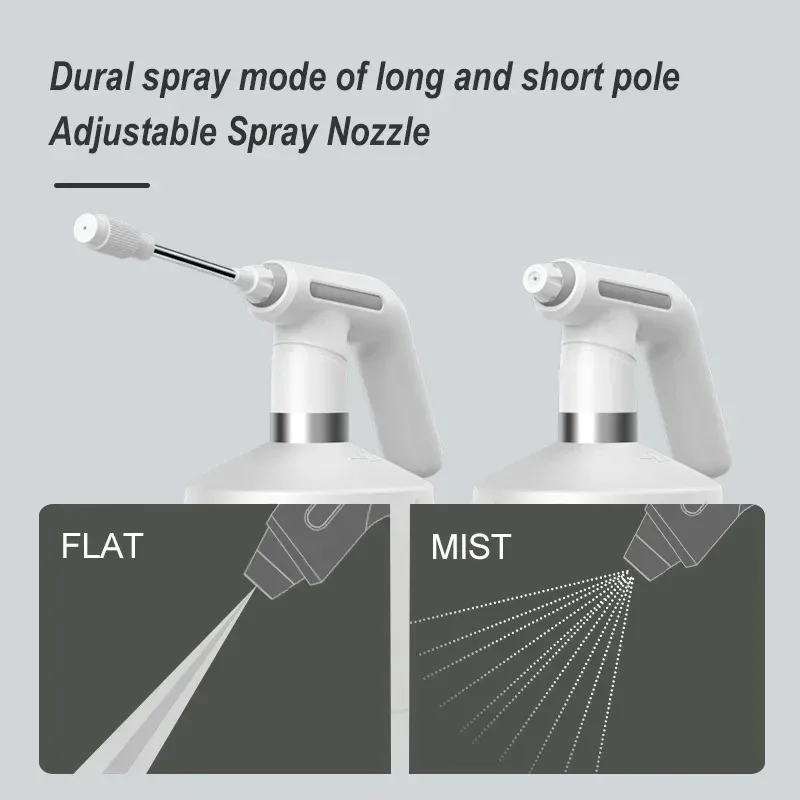 

Электрический распылитель для растений, 2 л/2,5 л, автоматический полив, туманообразователь, USB дезинфицирующий распылитель, ручная машина для полива растений, садовый инструмент