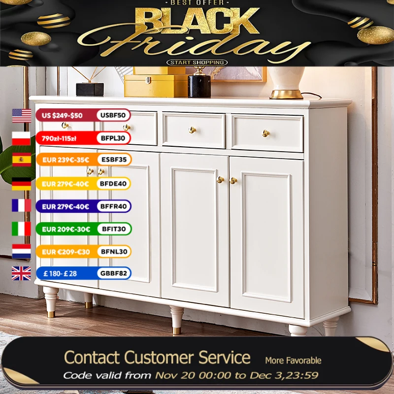 

Italian Style Wooden Shoe Cabinet Modern White Space Saving Hallway Shoe Rack Display Luxury Zapatera Organizador Furniture Home