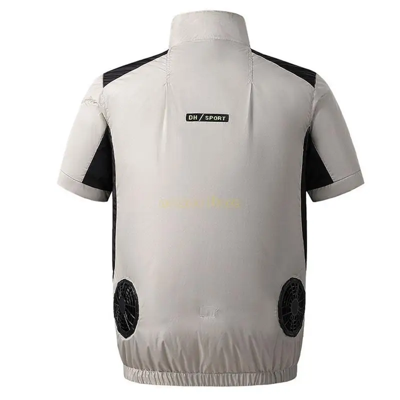 

31BF Male Air Conditioning for Jacket for Summer High Temperature Outdoor Worker Gard