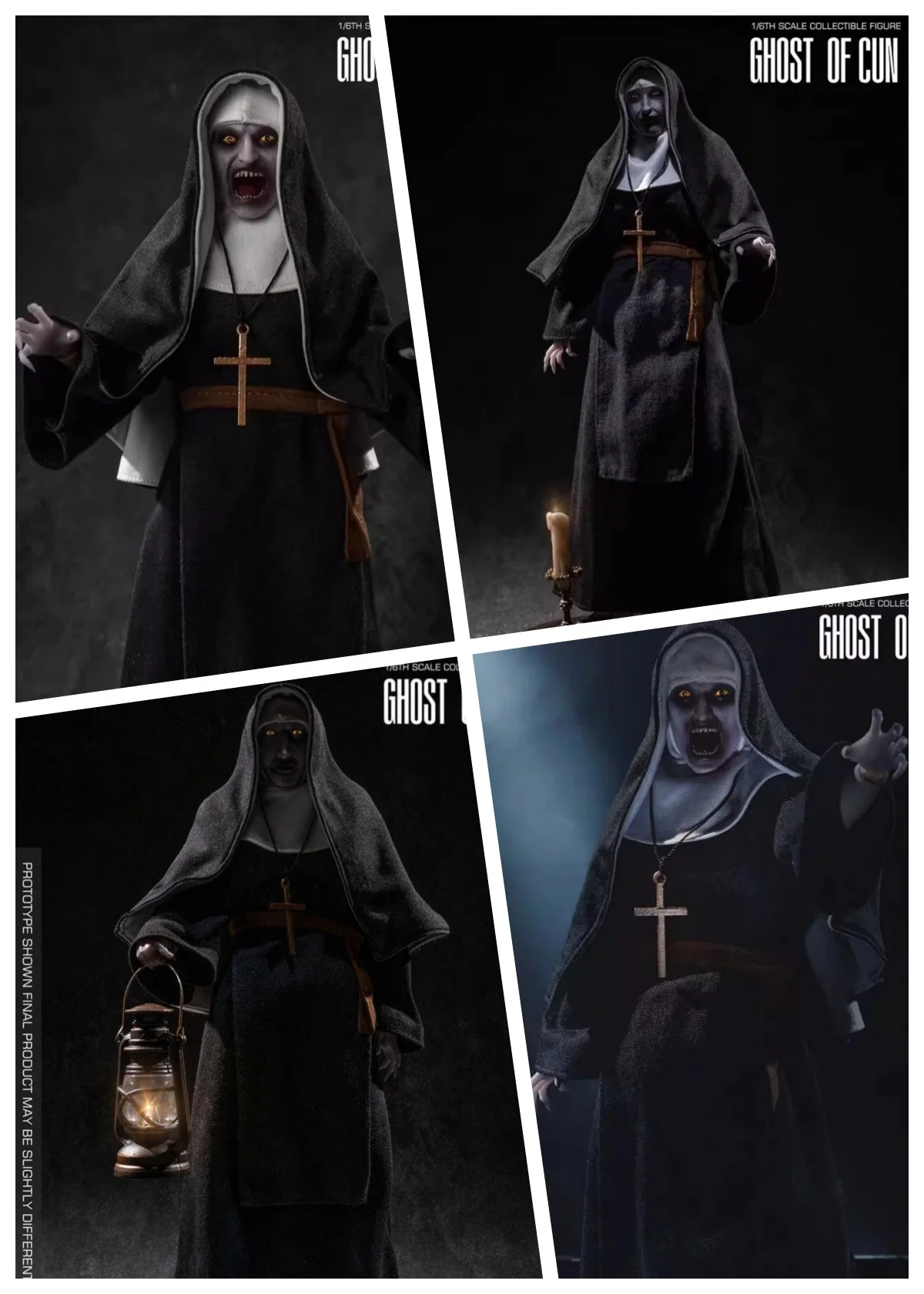 

В наличии: BIGDOG STUDIO SC021, масштаб 1/6, женская фигурка солдата, ужасающая монахиня-призрак, полный комплект, 12-дюймовая коллекционная модель для фанатов.