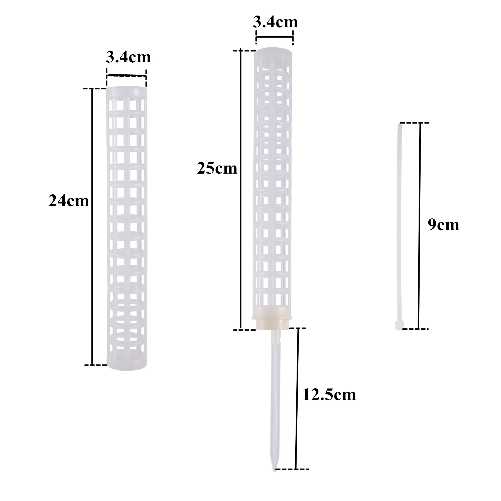 Plant Climbing Frame Stackable Plant Moss Stick  Hollowed Design Moss Pole Potted Plants Climbing Supporting Stick garden stake