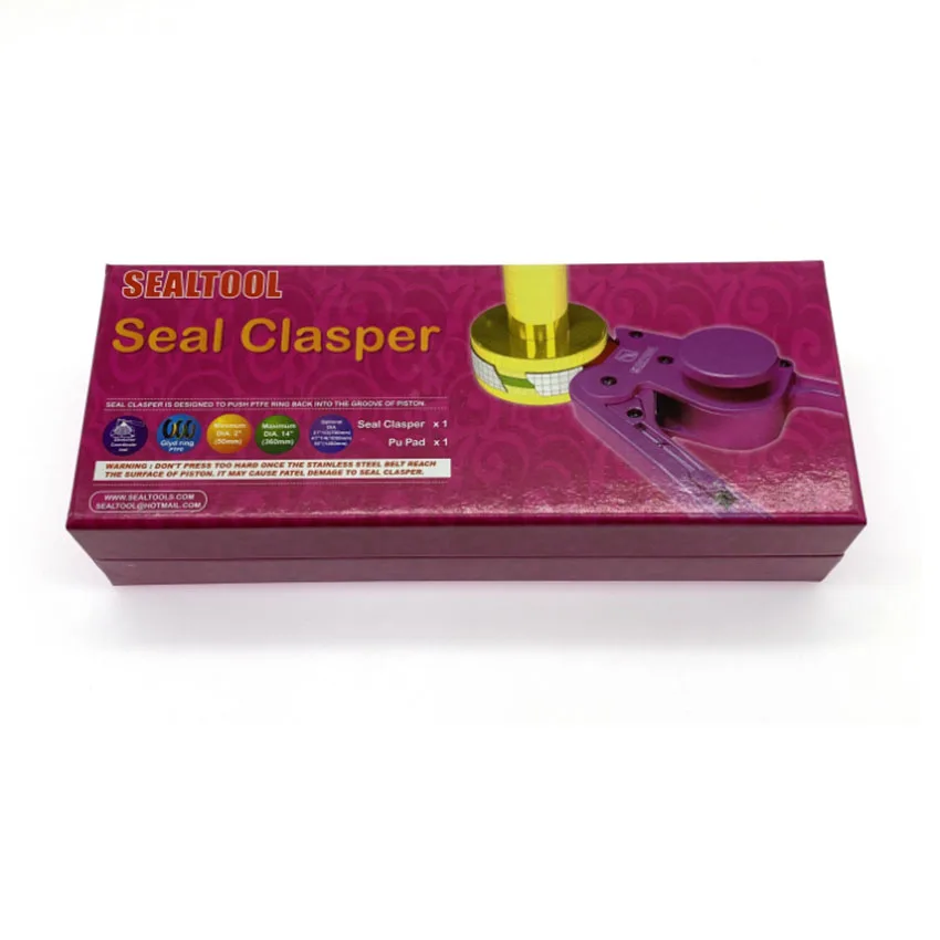 Easy Using Seal Clasper Hydraulic Seal Installation Tool Assembly Glyd Ring Tightening Expander Seal Piston Rod Tool