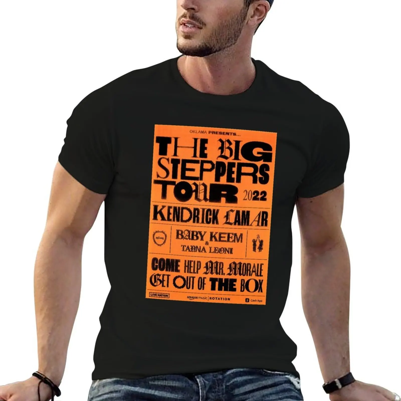 Kendrick Lamar Tour 2022 T-Shirt Big Size Daily Wear T-Shirt