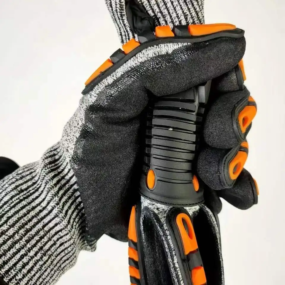 RZT-F21 cut resistant gloves Anti-vibration anti-smashing anticutting anti-collision gloves Outdoor cycling Rescue safety gloves