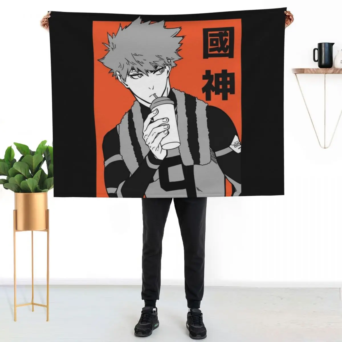 Kunigami Throw Blanket Soft Cozy Blanket for Pet Kids Adults