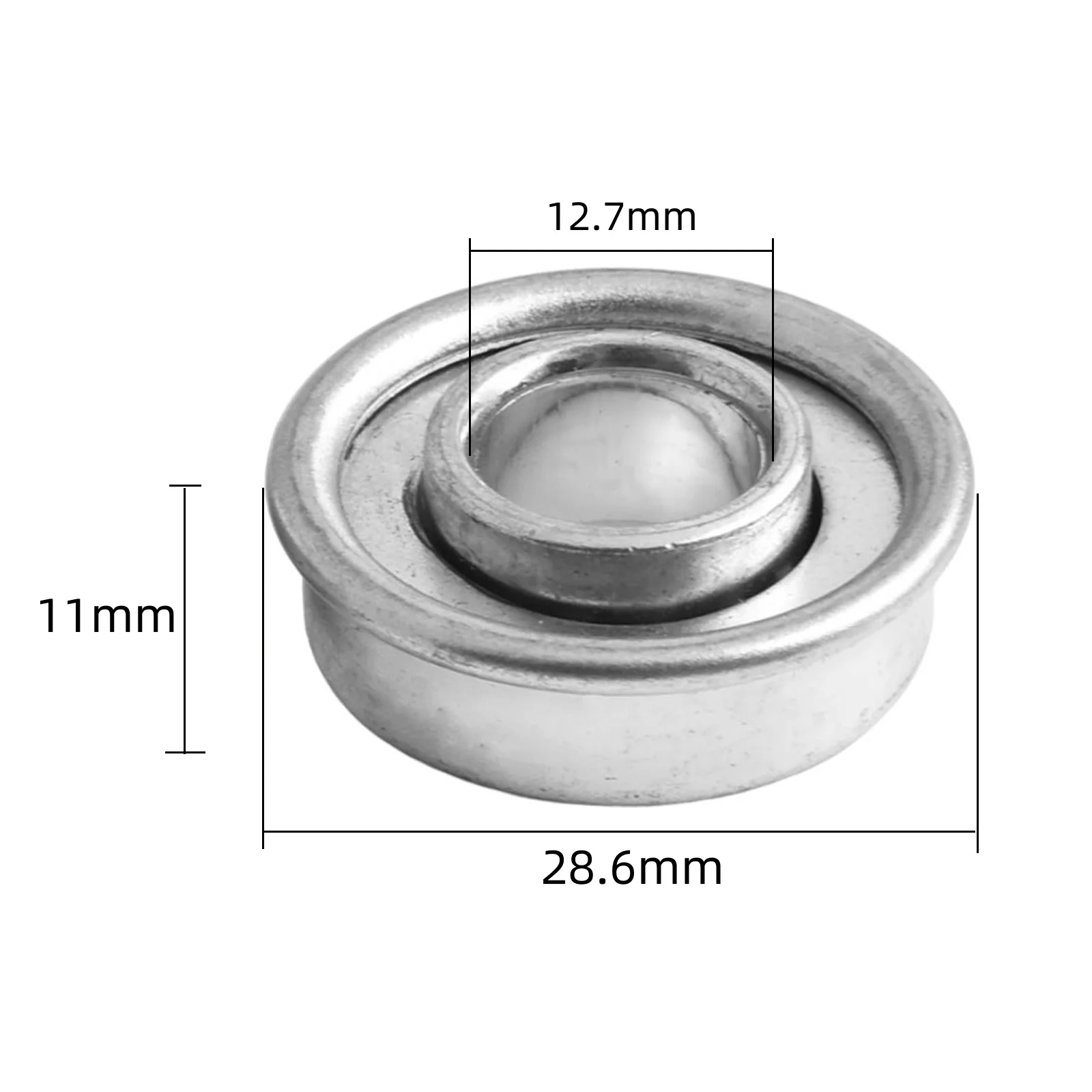 8Pcs Wheel Bearings 12.7x28.6x11mm For Honda Lawn Mower For 91055-VA4-003 Home Power Tool Parts Yard Garden Replacement Part