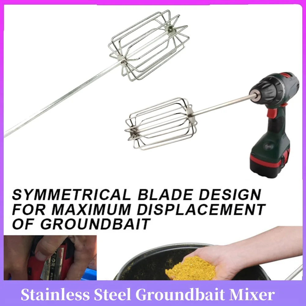 

Groundbait Mixer Fishing Carp Fishing Lures Whisk Angler Mixing Equipment Tools