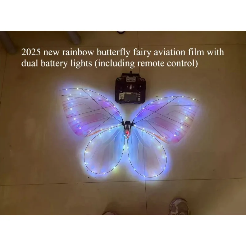Butterfly Flyer Glass Remote Control Butterfly Bionic Fluttering
