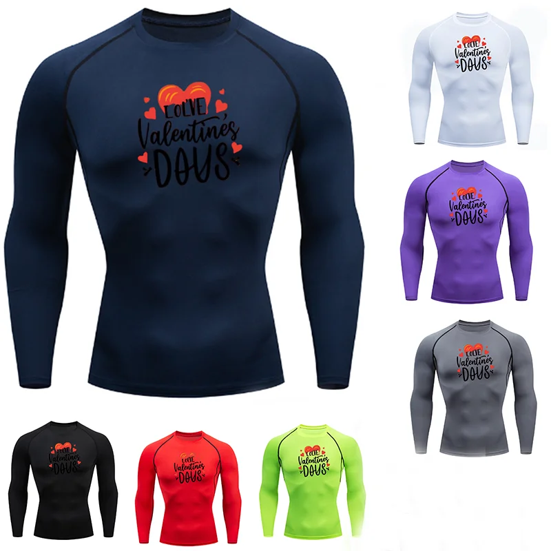 

New Trendy And Tight Fitting Shirt For Men's Long Sleeved Gym Exercise Cycling Fast Drying Sweatshirt Top, Worn Alone Or Stacke