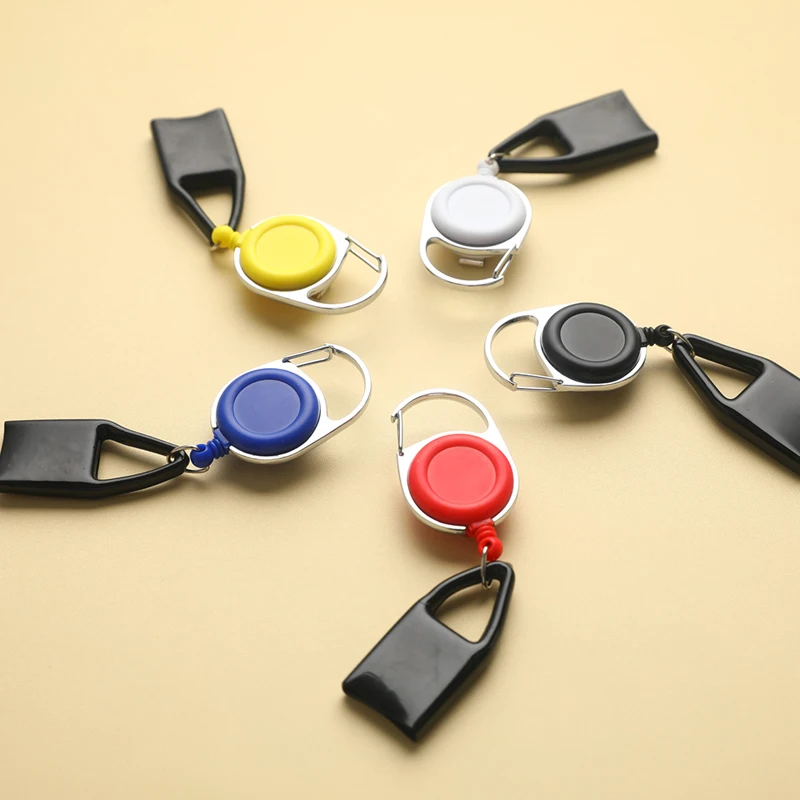 Silicone Sticker Lighter Leash Safe Stash Clip Retractable Keychain Holder Cover Smoking Accessories Smoke Accesoires - view 2