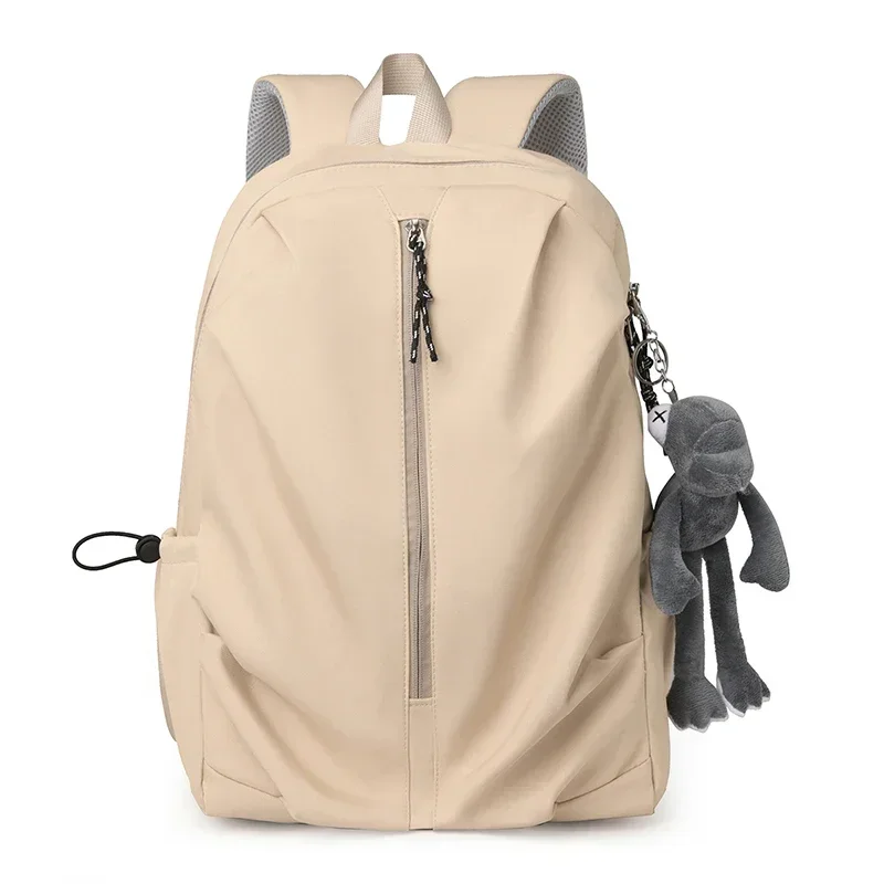 2024 Fashion Casual Softback Couple Backpack High Quality Zipper Large Capacity Shoulder Bag Hot Selling Nylon Student Backpack