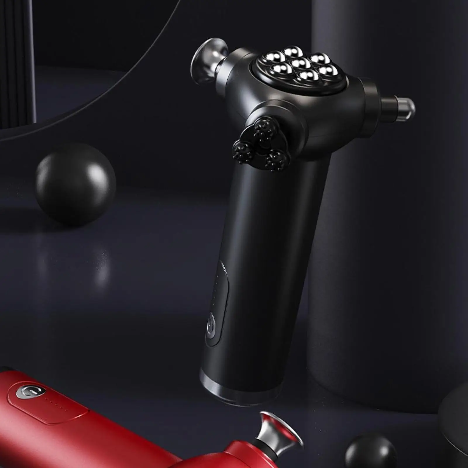 

Электрический массажер, компактный электрический массажный аппарат, мини-массажер для ног, талии, спины