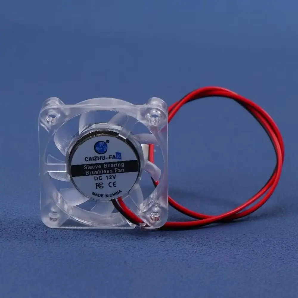 5/12/24V 3D Printer Cooling Fan Hydraulic Bearing Brushless Motor DC Cooling Fan Heat Dissipation Quiet Brushless Cooling Fan