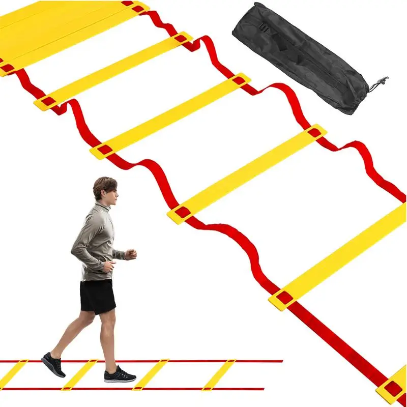 

Agility Ladders Nylon Straps For Speed Training And Sports Flexibility Agility Football Training Energy Ladder Equipment