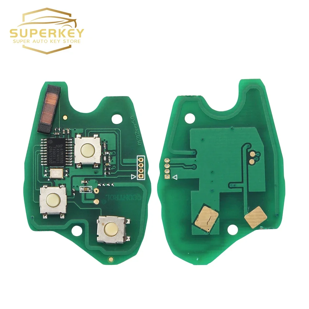 Superkey chave remota do carro 433mhz para renault trafic vivaro primastar movano dacia twingo símbolo sandero pcf7946 7947 4a chip