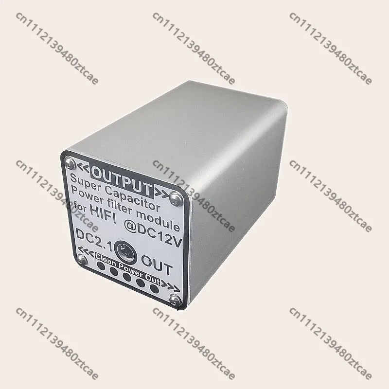 Nvarcher 12V/9V Super Capacitor Power Filter DC2.1 Input Output for Audio Video Equipment