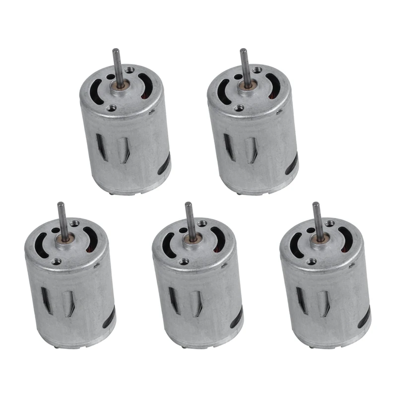 

5X RK-370SD-3550 DC Brush Motor 6-18V 8500 RPM For RC Model Aircraft Toys