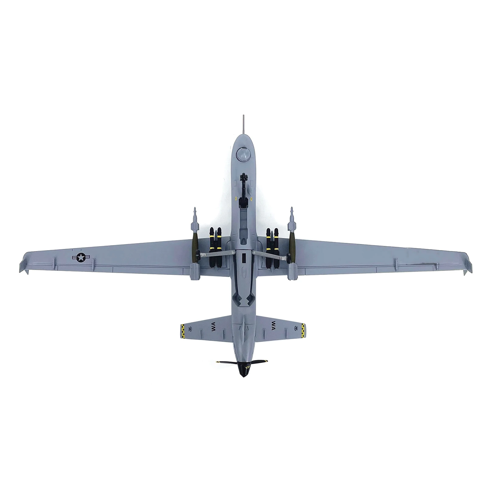 دييكاست 1:72 الذرية العامة MQ-9 ريبر الاستطلاع الطائرات بدون طيار نموذج طائرة سبيكة نموذجية الطائرات التذكارية جمع هدية