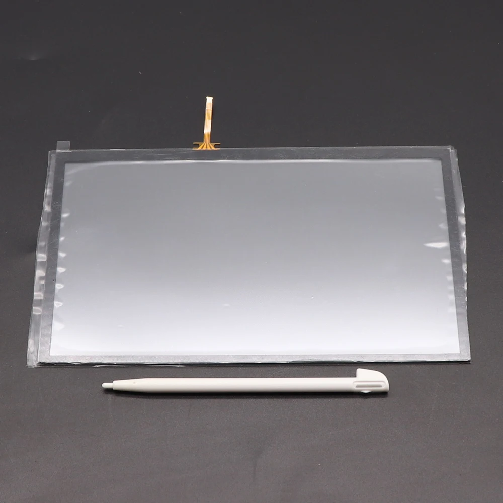 استبدال غمبد محول الأرقام شاشة تعمل باللمس ل نينتندو وي يو وي يو إصلاح أجزاء اللمس وقلم ستايلس