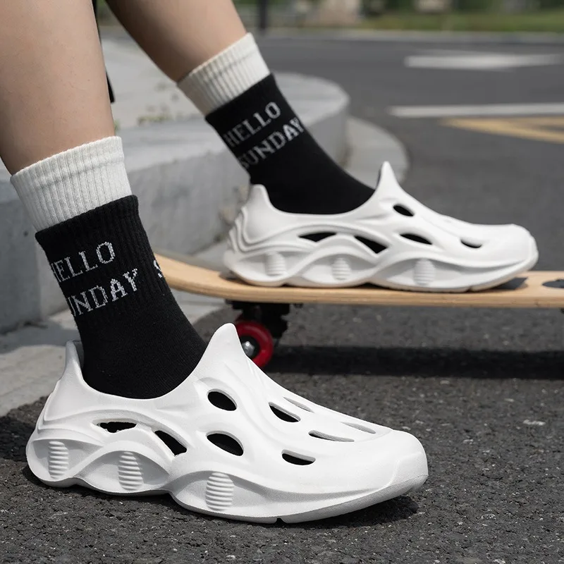 

YNPO WomenFashion Chunky Platform Sandals Summer Thick Sole Eva Clogs Garden Shoes Woman Outdoor Non Slip Beach Slippersbig Size